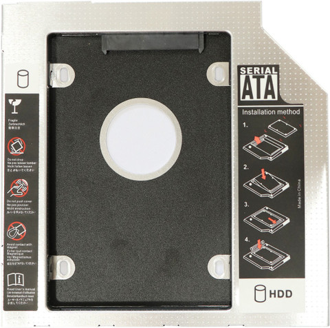 ADNet universal 2nd hard drive bay caddy for laptop inch