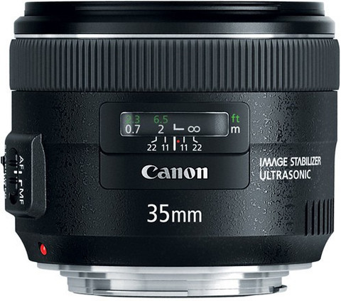 Canon EF35mm f/2 IS USM Standard Prime Lens - Canon