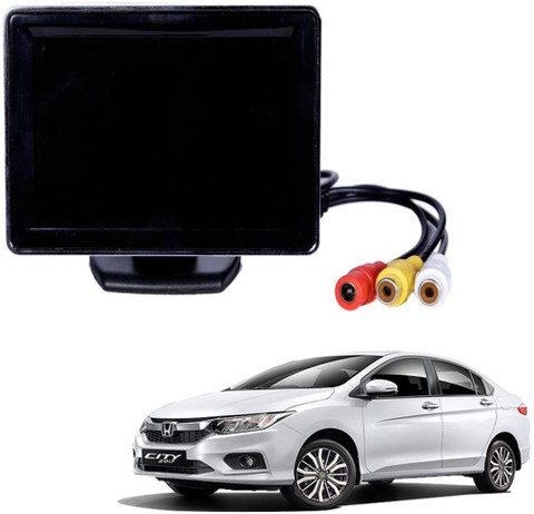 RWT 4.3 Inch Car Dashboard Screen for Honda city Zx Black LED
