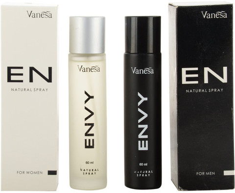 Envy Body Spray Combo (Pack of 2) 60ml each Perfume Body Spray