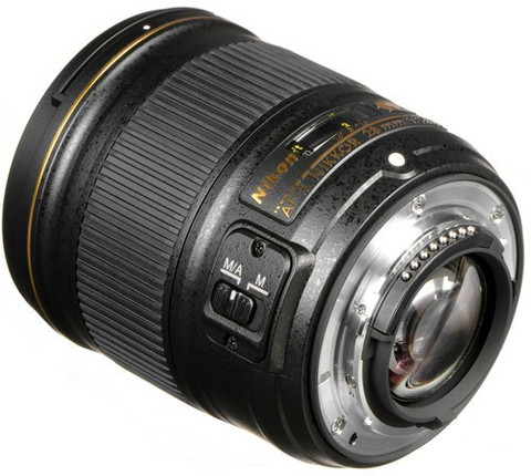 ニコン AF-S NIKKOR 28mm 1:1.8 G NIKON AF-S Nikkor 28mm f/1.8G Standard Prime Lens - NIKON