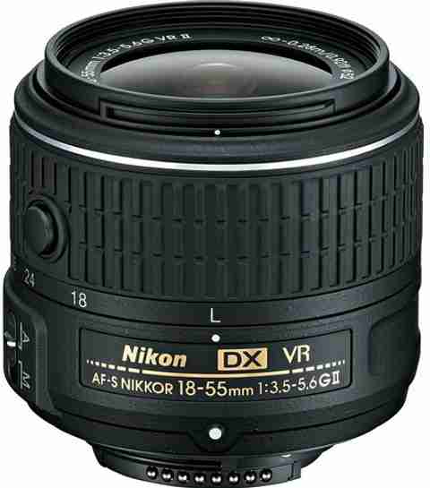 ニコン AF-S DX NIKKOR 18-55mm f/3.5-5.6G VR NIKON AF-S DX Nikkor 18-55MM F/3.5-5.6G VR II Standard Prime Lens