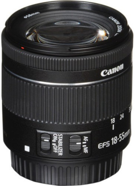 Canon EF-S 18-55mm f/4-5.6 IS STM Standard Prime Lens - Canon