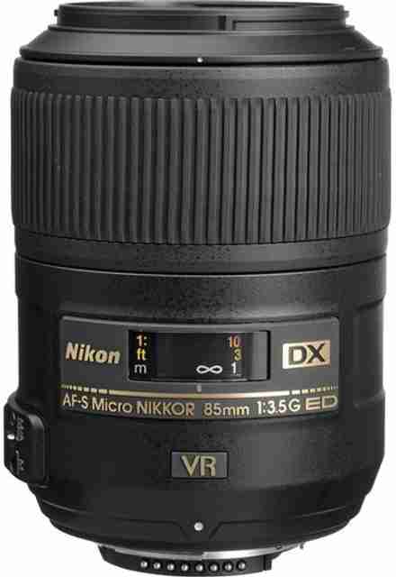 NIKON AF-S DX Micro Nikkor 85mm f/3.5G ED VR Telephoto Zoom Lens
