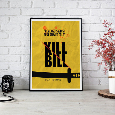 Kill Bill Poster for Room & Office (13 inch X 19 inch