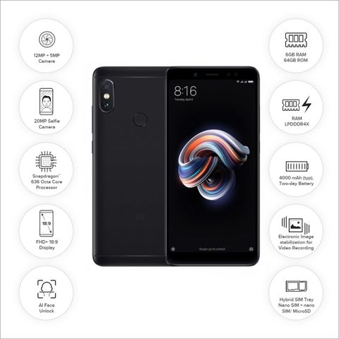 Mi Redmi Note 5 Pro ( 64 GB Storage, 6 GB RAM ) Online at