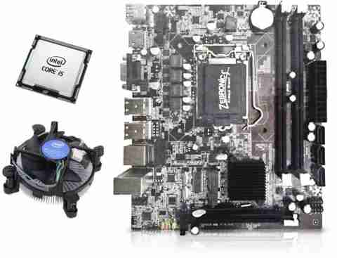 ZEBRONICS CORE i5 650 Combo Motherboard ZEBRONICS