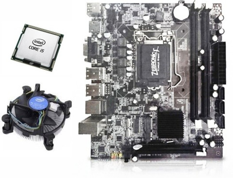 ZEBRONICS CORE i5 650 Combo Motherboard ZEBRONICS
