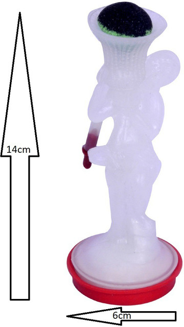 アスティエ オーナメント ARTEMIS BLOWING A BUBBLE 3D Insets