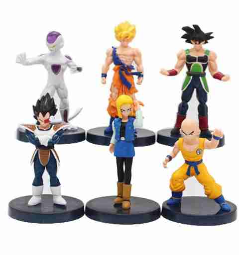 smart anime buy DBZ Dragon Ball Z Set Of 6 Pcs. Super Saiyan Goku