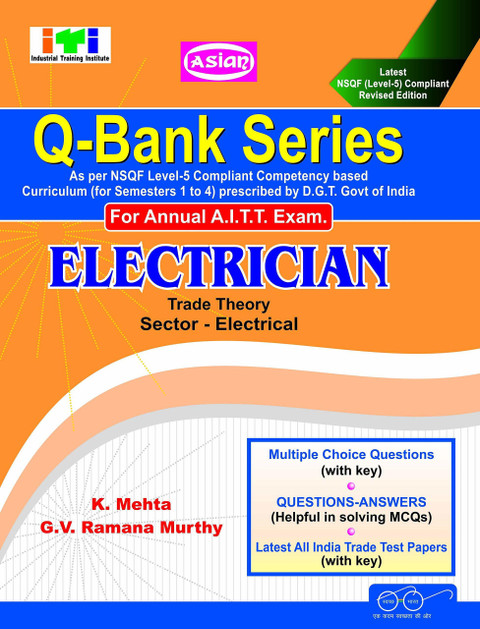 Q-Bank Series Semester 1,2,3&4 Electrician: Buy Q-Bank Series