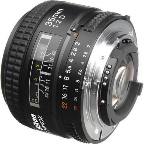 NIKON AF Nikkor 35mm f/2D Wide-angle Prime Lens - NIKON : Flipkart.com