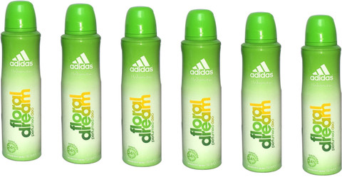 ADIDAS FLORAL DREAM (PACK OF 6) Deodorant Spray For Women
