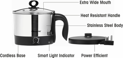 Butterfly Wave Multi Cooker Electric Kettle Price in India Buy