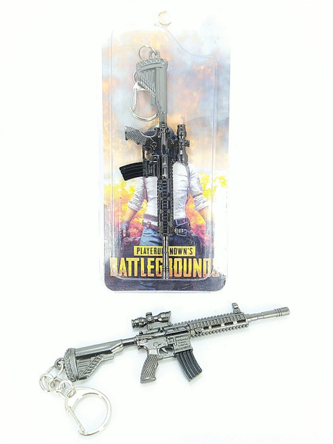 eDUST PUBG Gun Refile Scope Real 3D Model Metal Body M249 Gun