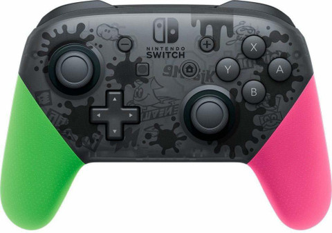 NINTENDO Switch Pro controller = splatoon 2 special edition