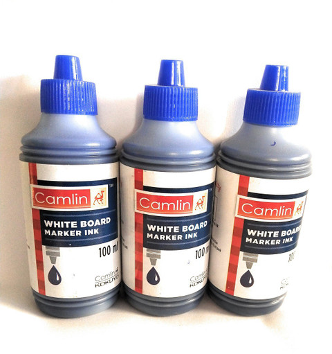 Camlin 100 ml blue ink pack of 100 ml Marker Refill Price in