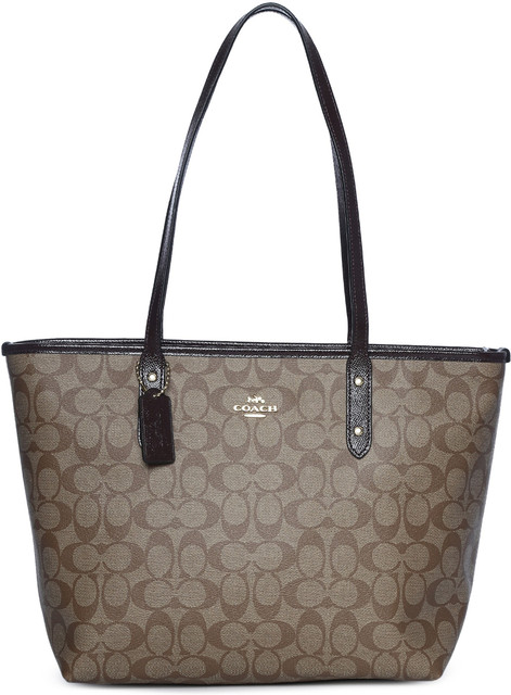 COACH Women Brown Shoulder Bag