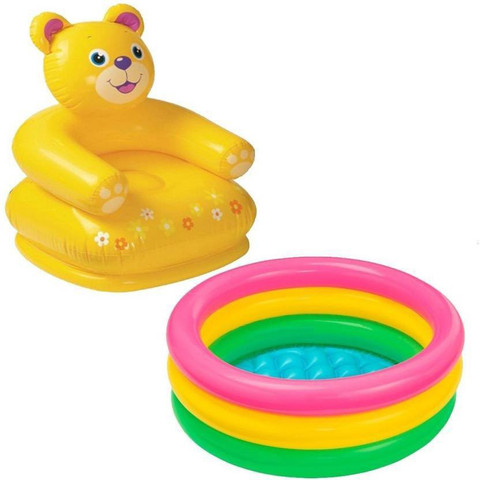 indmart feet inflatable kids bath water tub with inflatable