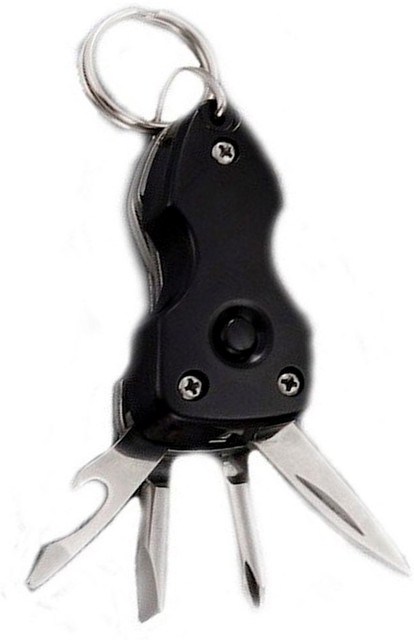 StealODeal Multipurpose Swiss Knife Bottle Opener|Torch