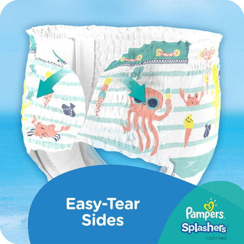 Pampers Splashers Disposable Swim Pants Diapers Extra Large Size