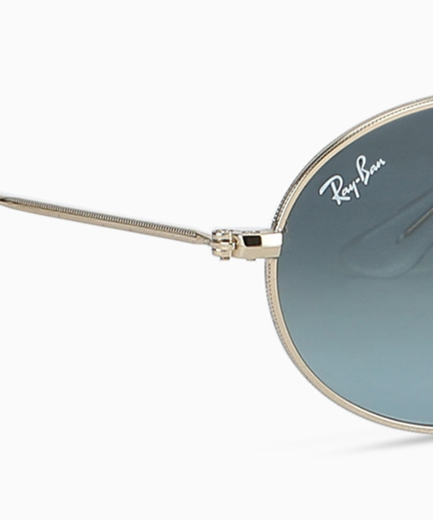 Buy Ray-Ban Oval Sunglasses Blue For Men Online Best Prices in