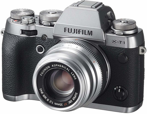 Fujinon XF35mmF2 R WR Silver Standard Zoom Lens - Fujinon