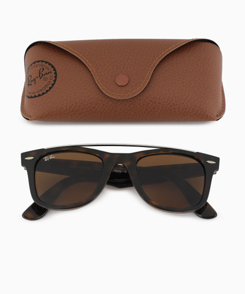 Buy Ray-Ban Wayfarer Sunglasses Brown For Men Online Best Prices