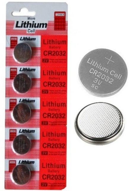 BALRAMA Micro Lithium Cell CR2032 Coin Battery 3v Computer