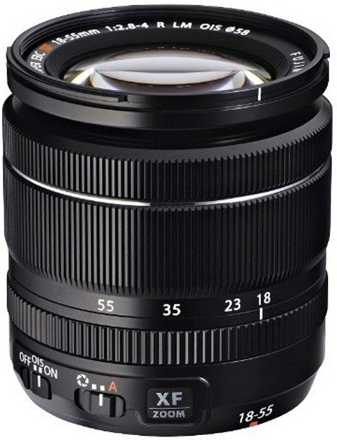 FUJIFILM LENS XF18-55mmF2.8-4 R LM OIS Black Standard Zoom Lens