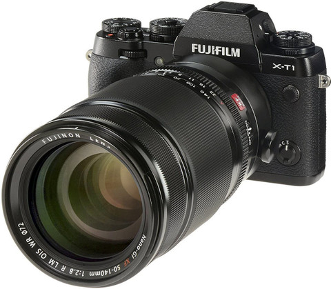 FUJIFILM XF50-140mmF2.8 R LM OIS WR Black Standard Zoom Lens