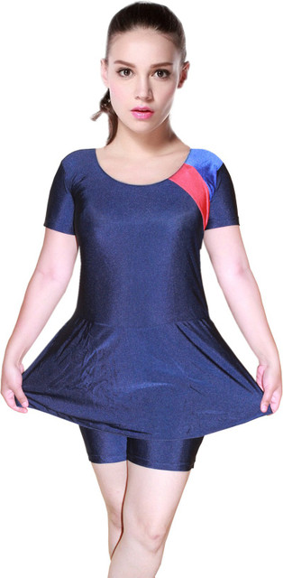 SPORT UNIQUE HIGH QUALITY LYCRA NYLON CLOTH LADIES /GIRLS /WOMEN SWIMMING  COSTUME SWIM DRESS SIZE= XXL 42 (BUTTS HIPS SIZE) Solid Women Swimsuit