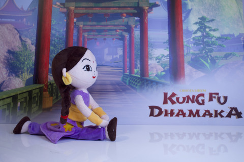 CHHOTA BHEEM Kung Fu Dhamaka Chutki Action Plush Toy 33 cm