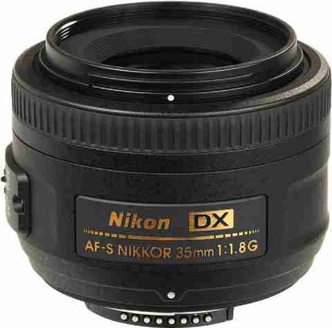 NIKON AF-S DX NIKKOR 35 mm f/1.8G Standard Prime Lens - NIKON