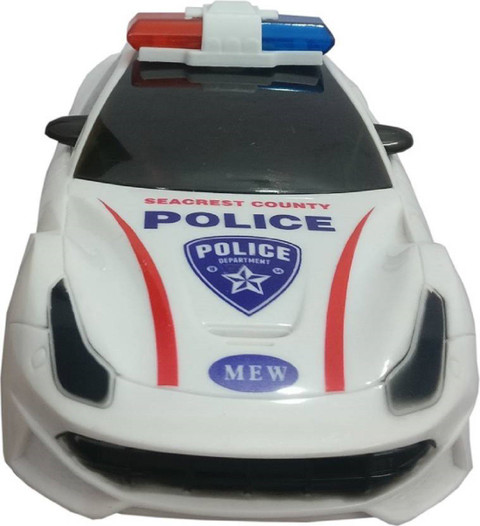 Aparnas Battery operated car kids MUSICAL toy AND ROTATION 3D POLICE CAR  FOR KIDS Bump and Go 3D Lights Police Car with Sound and Wheels with Light 