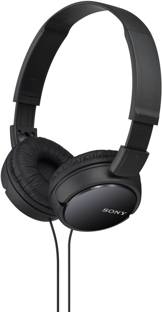 イヤホン M Buy SONY MDR-ZX110/B Wired Headphone without Mic (On Ear, Black