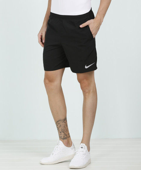 black nike nylon shorts