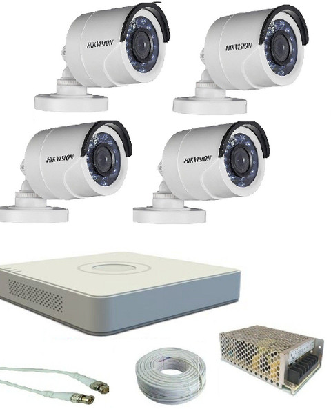 Ip Camera Package Hikvision Channel Package HIKVISION 2mp Cctv - Main Image
