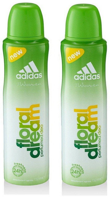 ADIDAS Floral Dream Deodorant Body Spray for Women 150ML Each