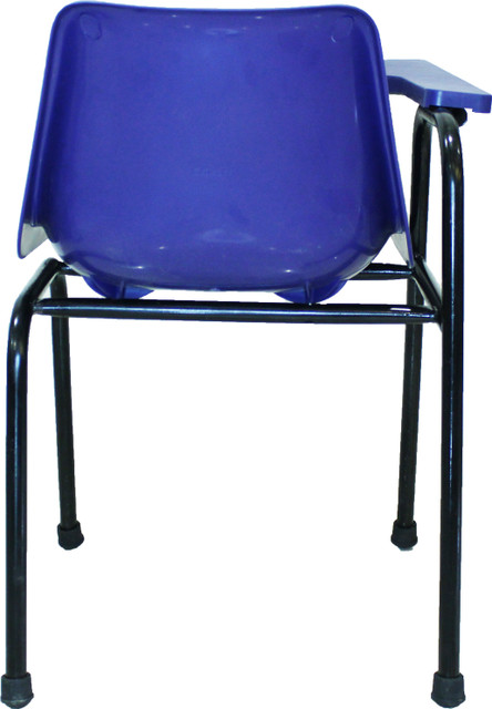 Finch Fox Plastic Student Chair with Writing Pad, Heavy Density