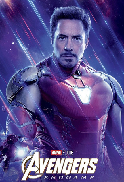Iron Man Avengers Endgame New Poster for Room & Office Paper Print