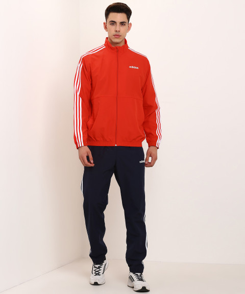 Adidas Men Full Red Tracksuit ADIDAS Solid Men Track Suit Buy