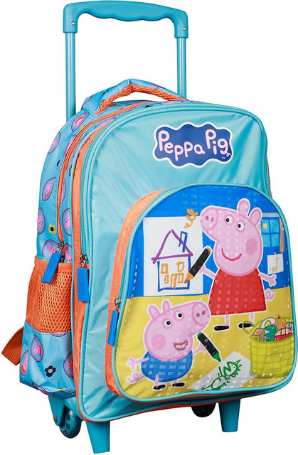 Peppa Pig Peppa George Pig 41cm Trolley Primary