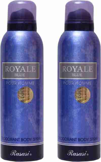 RASASI royal blue Deodorant Spray For Men Women Price in