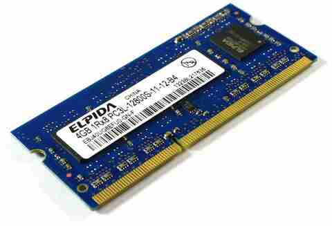 ELPIDA PC3 12800S 1600MHZ DDR3 4 GB (Dual Channel) Laptop