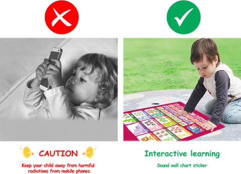 Sound Chart Sticker Target TipTap 41.58 cm 3D Sound Wall Chart Sticker Phonics Sounds Alphabets ...