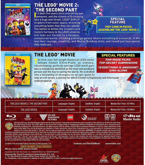 Dvd The Lego Movie Tiffany Haddish The LEGO Movies Collection: The