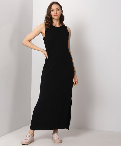for love and lemons long black dress FOR LOVE & LEMONS Danielle Maxi Lace Dress in Black