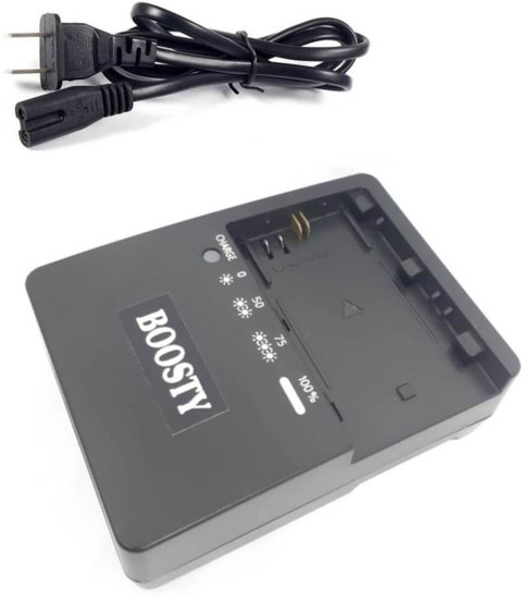 BOOSTY Battery Charger for LP-E6, LP-E6N and Canon EOS 5DS R, EOS 5DS,  EOS 5D Mark III, EOS 5D Mark II, EOS 6D, EOS 7D, EOS 7D Mark II, EOS 60D,  EOS