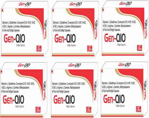 GEN-Q10 Glutathione,Acids & Multivitamins -60 Capsules Price in India - Buy  GEN-Q10 Glutathione,Acids & Multivitamins -60 Capsules online at  Flipkart.com